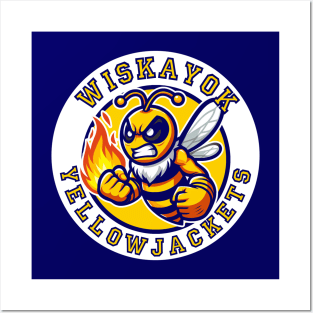 Wiskayok Yellowjackets Seal Posters and Art